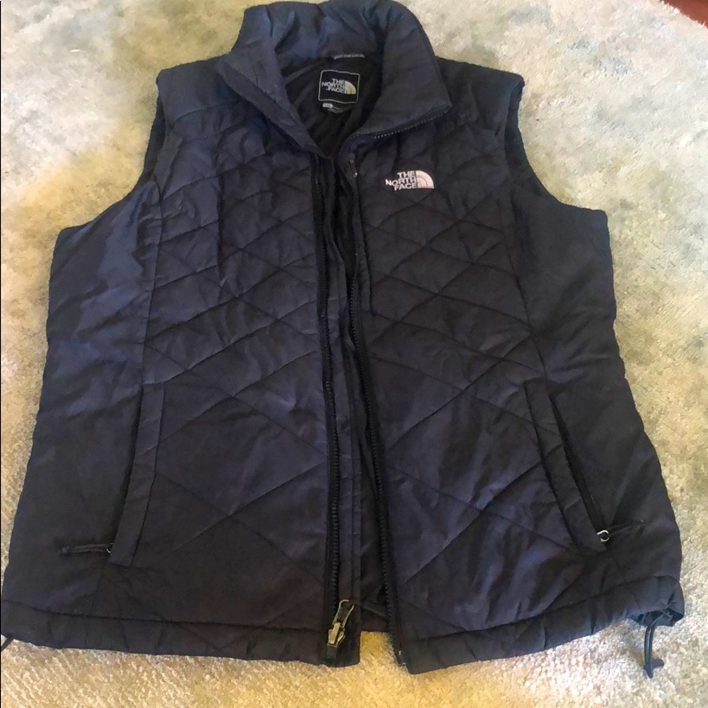 Black North Face Vest